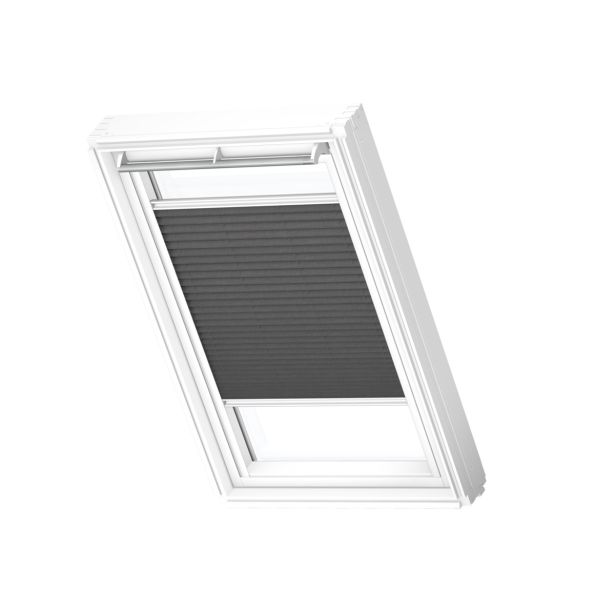 SENČILO ZA STREŠNO OKNO VELUX FSL MK06 1274SWL PLISE, SOLAR, OGLJENO ČRN