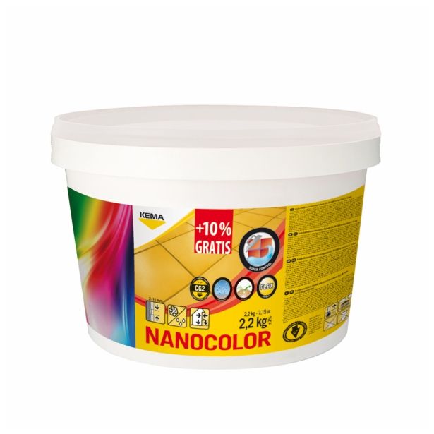 FUGIRNA MASA KEMA NANOCOLOR N20 TEMNO SIVA 2.2 KG