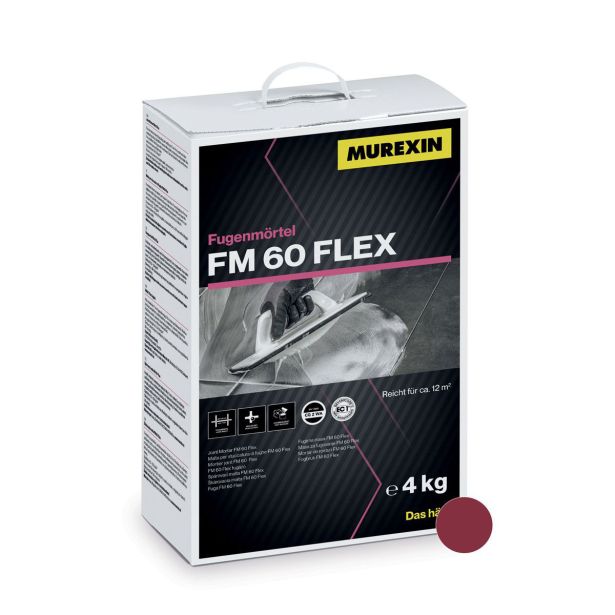 FUGIRNA MASA MUREXIN FM 60 FLEX 159 RUBINROT 4 KG (RUBIN RDEČA)