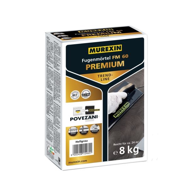 FUGIRNA MASA MUREXIN PREMIUM TREND FM 60 SIVO RJAVA 8 KG