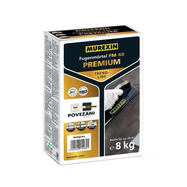 FUGIRNA MASA MUREXIN PREMIUM TREND FM 60 SVETLO RJAVA 8 KG