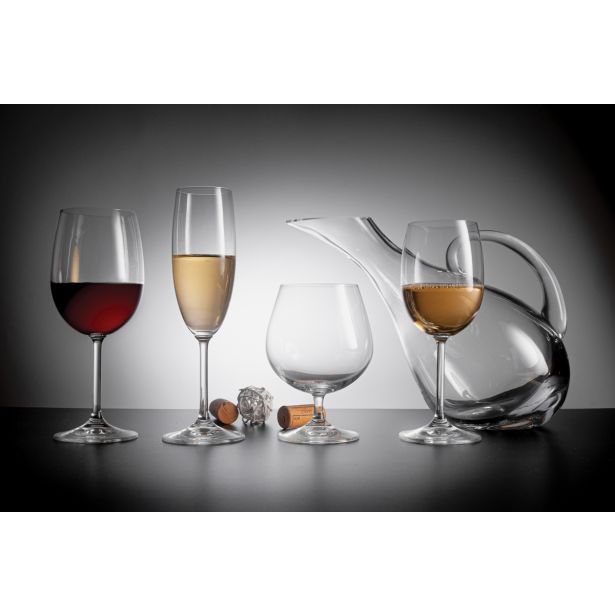 KOZAREC ZA VINO BOHEMIA GALA 250ML VINO 6/1