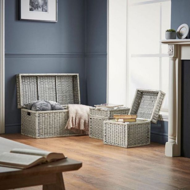 ŠKATLA/ZABOJ VONHAUS SET 3 ZABOJEV ZA SHRANJEVANJE