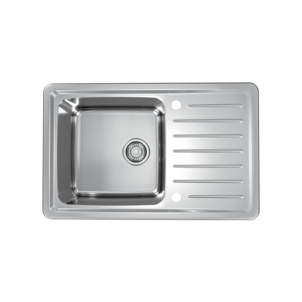 NERJAVNO POMIVALNO KORITO ALVEUS GALEO 20, SATIN 790X500 MM