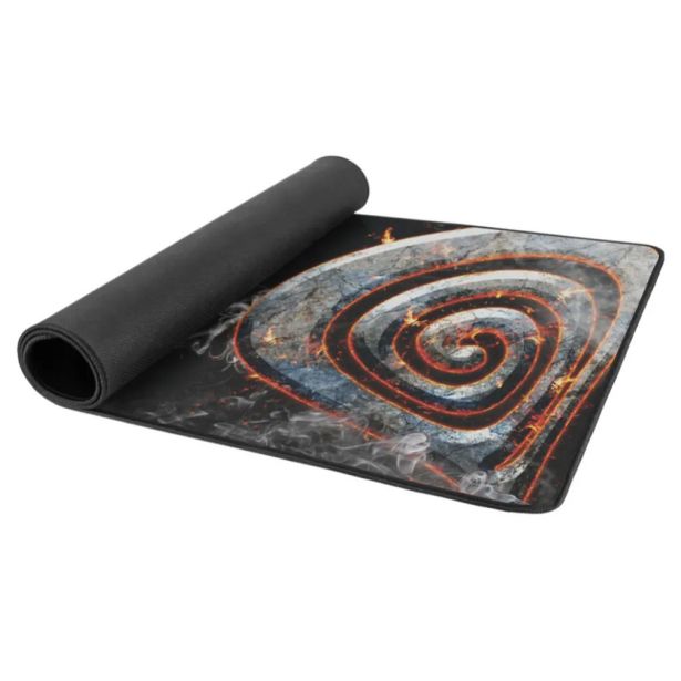 GAMING PODLOGA ZA MIŠKO GENESIS CARBON 500 MAXI LAVA, ČRNA
