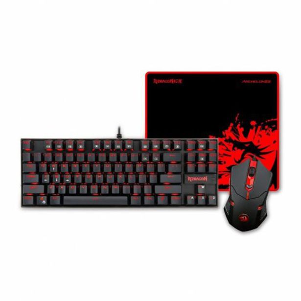 GAMING SET REDRAGON COMBO K552-BA-2 (3IN1) MIŠKA, TIPKOVNICA, PODLOGA