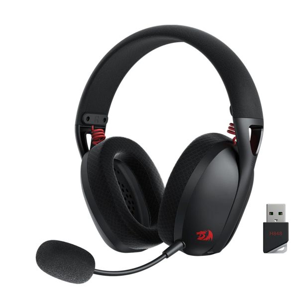 GAMING SLUŠALKE REDRAGON IRE H848 WIRELESS - ČRNE