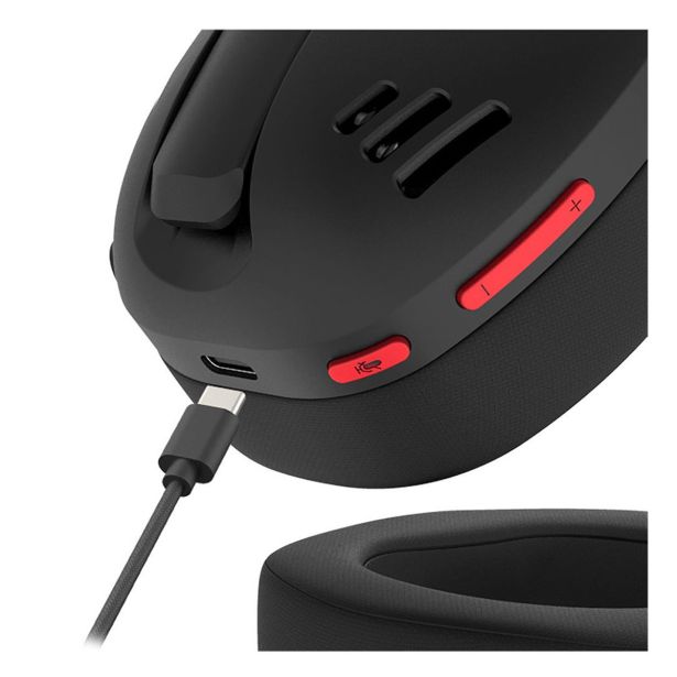 GAMING SLUŠALKE REDRAGON IRE H848 WIRELESS - ČRNE