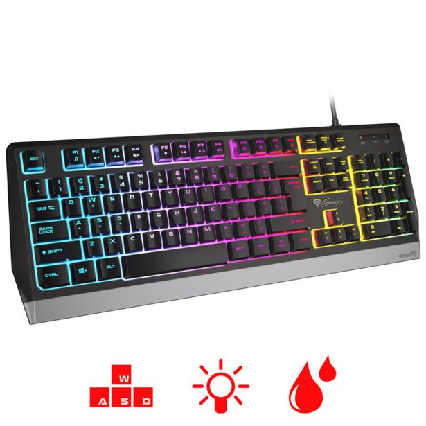 GAMING TIPKOVNICA GENESIS RHOD 300RGB
