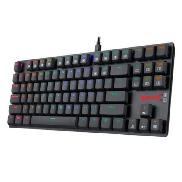 GAMING TIPKOVNICA REDRAGON APS TKL K607 RGB WIRED MEHANSKA, MODRA STIKALA