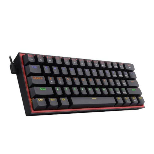 GAMING TIPKOVNICA REDRAGON FIZZ RAINBOW K617 MEHANSKA