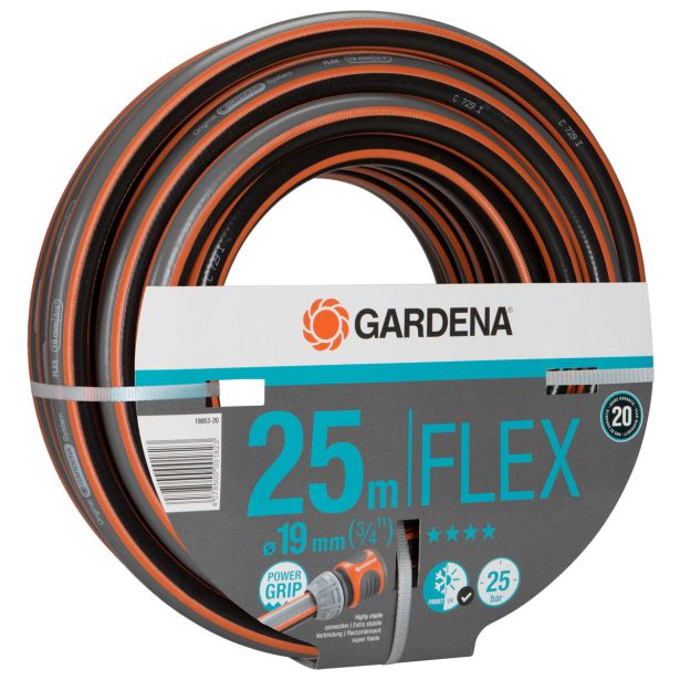 GARDENA CEV S POWER GRIP PROFILOM, 25 M, 19 MM