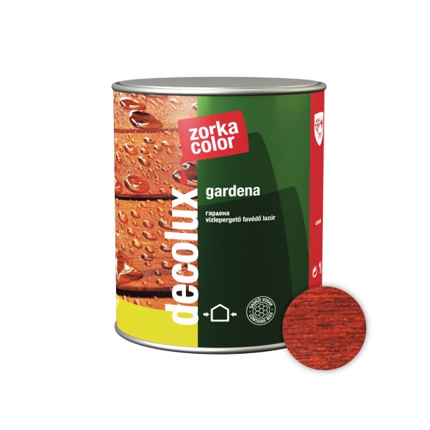 SPECIALNI PREMAZ ZORKA DEKOR DECOLUX GARDENA PREMAZ Z VOSKOM 0.75L - 07 MAHAGONI
