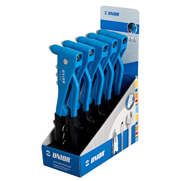 GARNITURA KLEŠČ ZA KOVIČENJE UNIOR NA KARTONSKEM STOJALU 5-DELNA ART. 1300ST (623981)