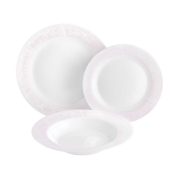 GARNITURA KROŽNIKOV DOMOTTI 18 DELNA PEARL