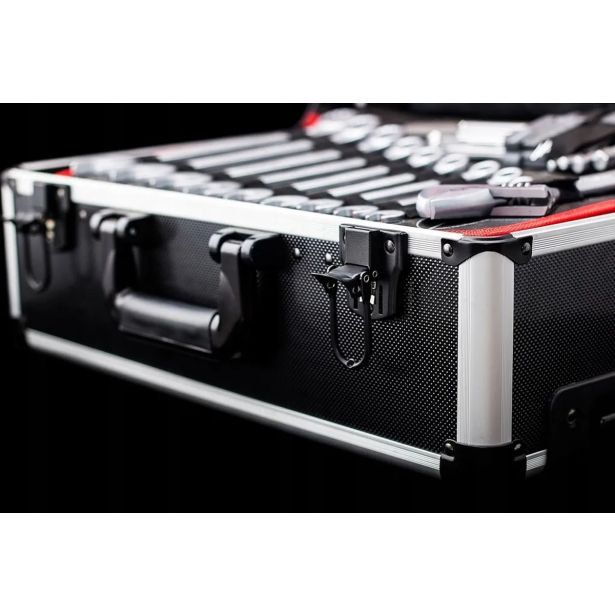 GARNITURA ORODJA CONMETALL 156 DELNA V KOVČKU S KOLEŠČKI