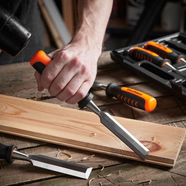 GARNITURA ORODJA VONHAUS 8-DELNI SET DLET ZA LES 8-DELNI SET ZA LES