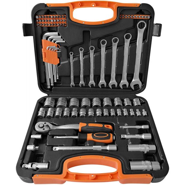 GARNITURA ORODJA VONHAUS SET ORODJA 90 DELNI