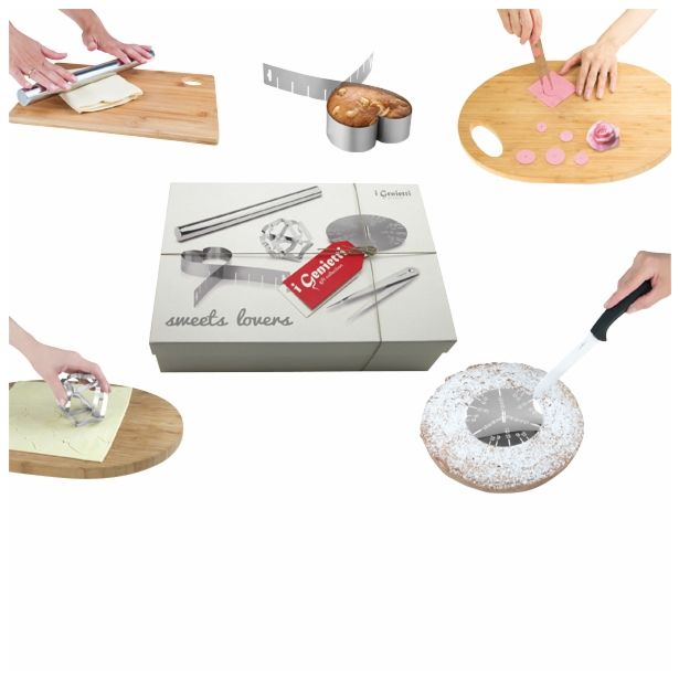 GARNITURA PRIPOMOČKOV IPAC DARILNI SET SWEETS LOVERS 5/1