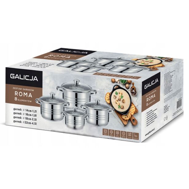 GARNITURA / SET POSODE GALICIJA 8 DELNA ROMA