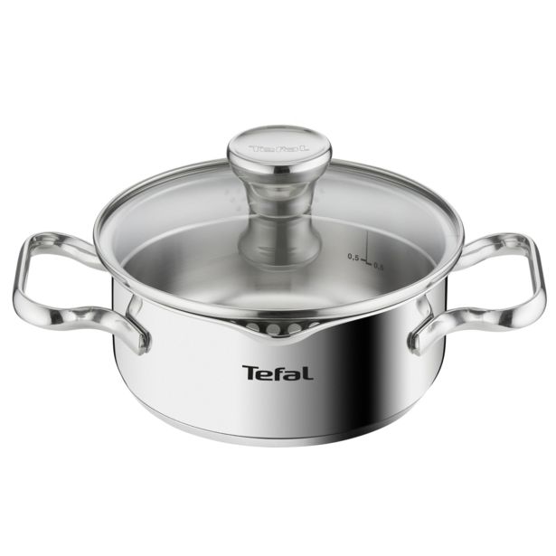 GARNITURA / SET POSODE TEFAL 7-DELNI SET INOX POSODE TEFAL DUETTO A705A836