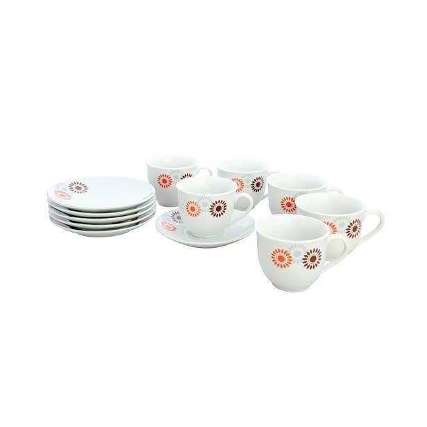 GARNITURA SKODELIC ALPEKS 6 DELNA EX3026 ROŽICE