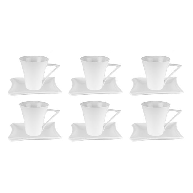 SET SKODELIC IN LONČKOV ALPEKS 6 DELNI BELA KAVA HJ1431