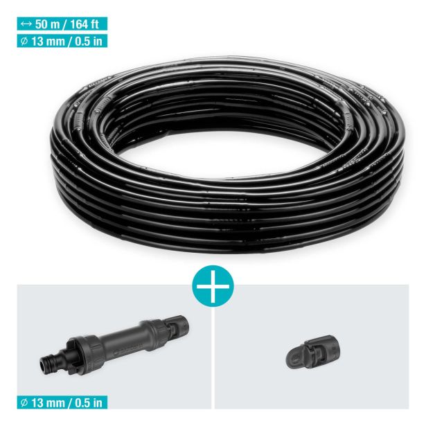 GARNITURA ZA ZALIVANJE GARDENA MD NAMAKALNI SET ZA ŽIVE MEJE 50M