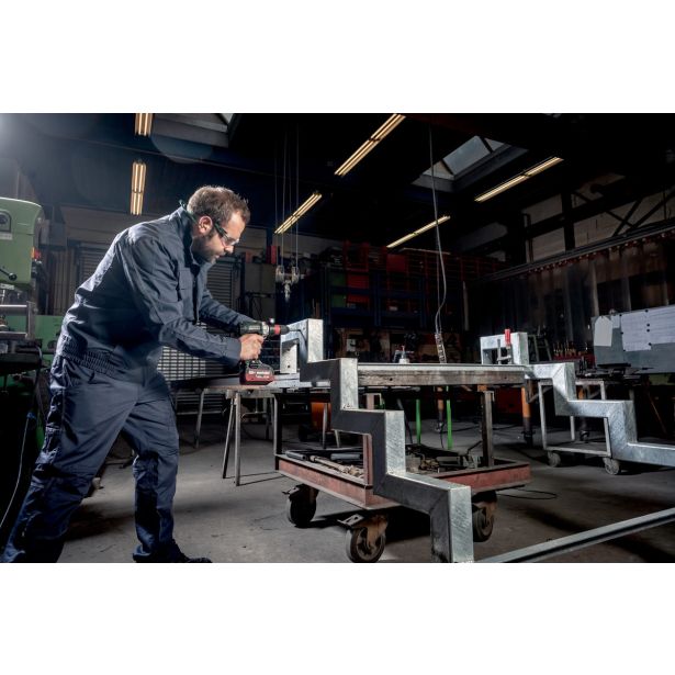 AKUMULATORSKI VRTALNIK METABO GB 18 LTX BL Q I VZREZOVALNIK NAVOJEV 2X LI-POWER BATERIJSKA PAKETA (18 V/5,2 AH)