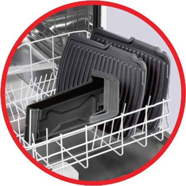 NAMIZNI ŽAR TEFAL UC 600 COMPACT, GC306012, MOČ 200 W, 2 POLOŽAJA ZA PEČENJE, 3 POLOŽAJI TERMOSTATA, 2 ZBIRNIKA SOKOV