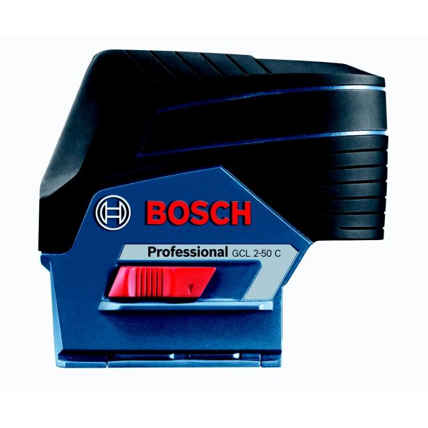 KOMBINIRANI LASER BOSCH GCL 2-50 C PROFESSIONAL Z RM 2 IN DRŽALOM BM 3 V L-BOXXU