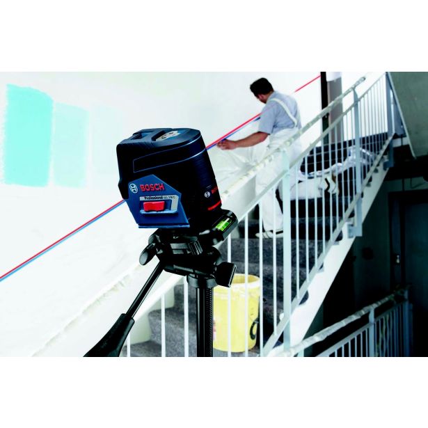 KOMBINIRANI LASER BOSCH GCL 2-50 C PROFESSIONAL Z RM 2 IN DRŽALOM BM 3 V L-BOXXU