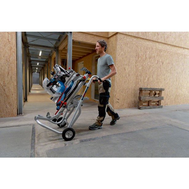 AKU. KROŽNA NAMIZNA ŽAGA BOSCH PROFESSIONAL GCM 18V-305 GDC 2X18V 5.5AH BATERIJE