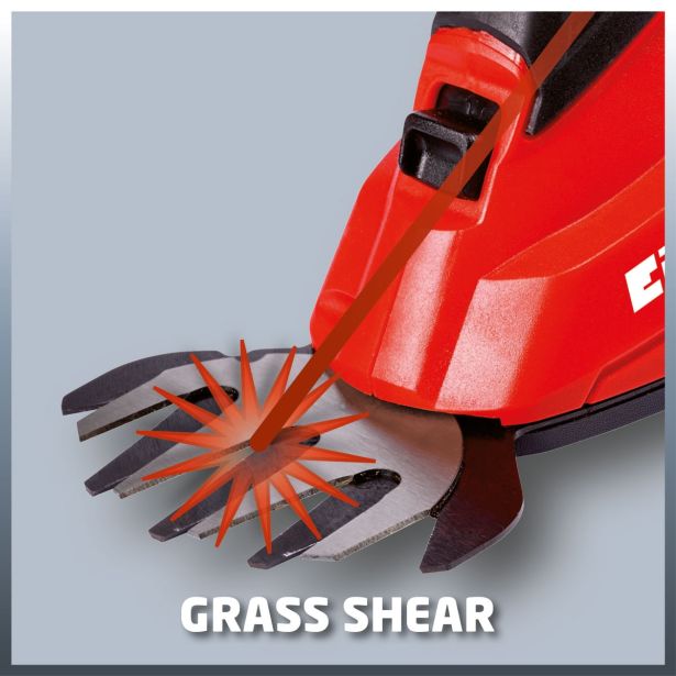 AKUMULATORSKE ŠKARJE ZA ŽIVO MEJO EINHELL GE-CG 18 LI SOLO BREZ BATERIJE IN POLNILNIKA