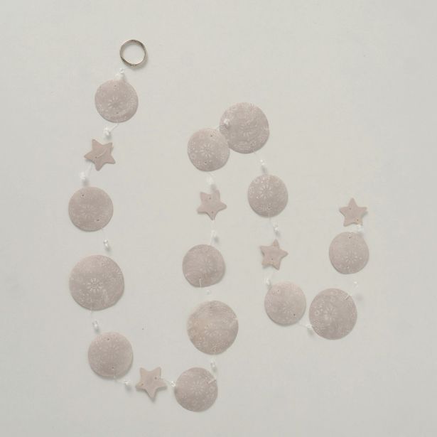 GIRLANDA, 180 CM, SORT