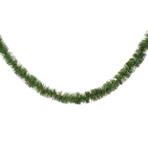 GIRLANDA DECORIS ZELENA, FI 7 CM, 270 CM