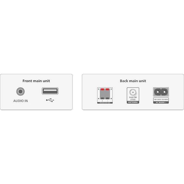 GLASBENI STOLP PHILIPS TAM3505M2