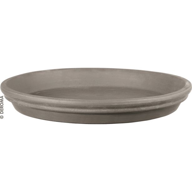 GLINENI PODSTAVEK ZALONEC DEROMA 31 CM SIV ZA LONEC CILINDRICO SIV 30 CM
