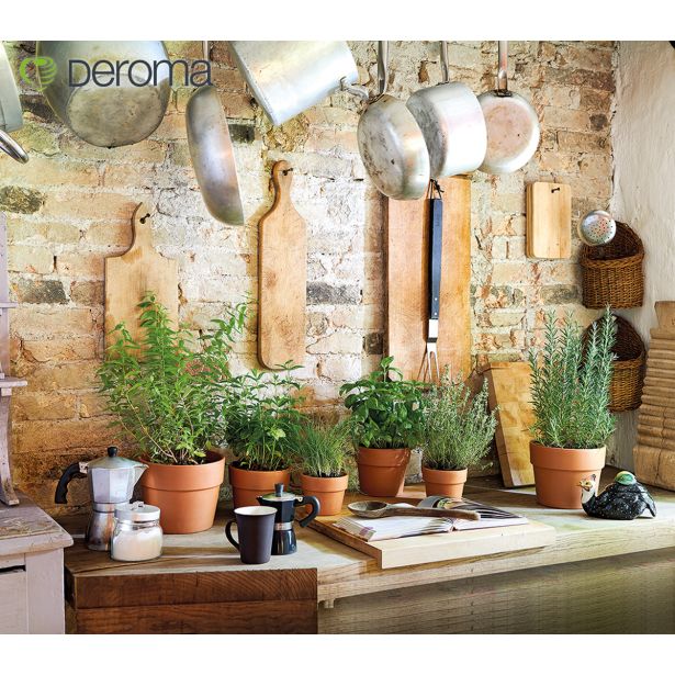 GLINENI ZUNANJI LONEC DEROMA CACHEPOT PERFETTO 10CM TERRACOTTA
