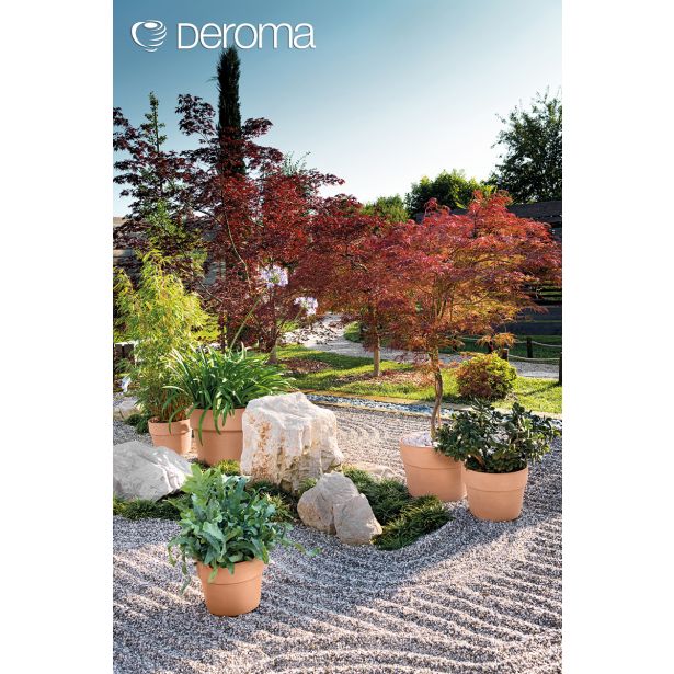 GLINENI ZUNANJI LONEC DEROMA CACHEPOT PERFETTO BELJEN 24CM