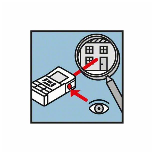 LASERSKI MERILNIK RAZDALJ BOSCH GLM 250 VF PROFESSIONAL