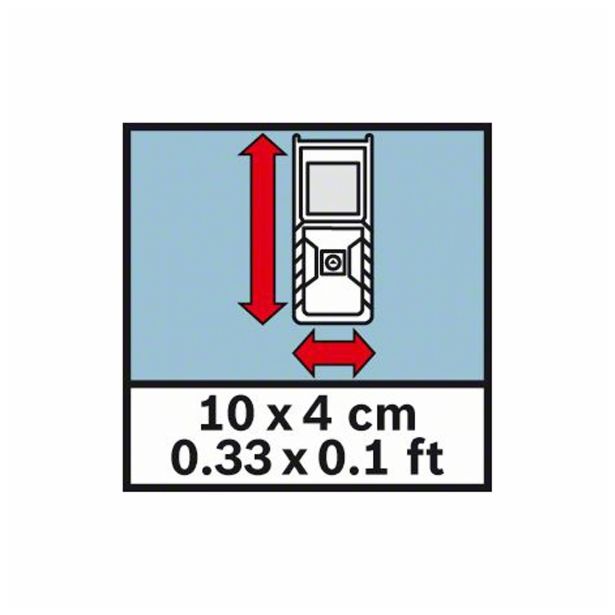 LASERSKI MERILNIK RAZDALJ BOSCH GLM 30 PROFESSIONAL