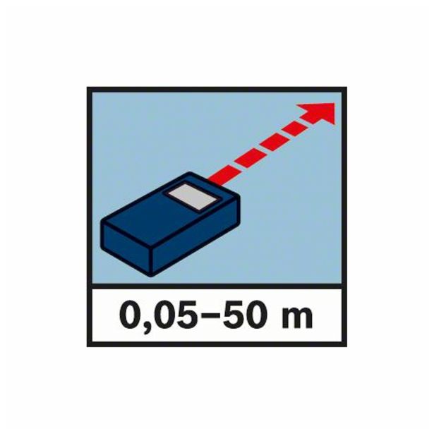 LASERSKI MERILNIK RAZDALJ BOSCH GLM 50 C PROFESSIONAL