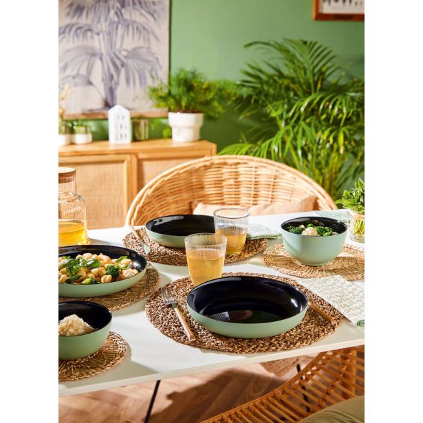 GLOBOKI KROŽNIK LUMINARC 14.5 CM VICKY LAVA STONE