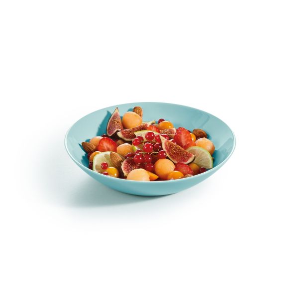 GLOBOKI KROŽNIK LUMINARC 20 CM DIWALI TURKIZ