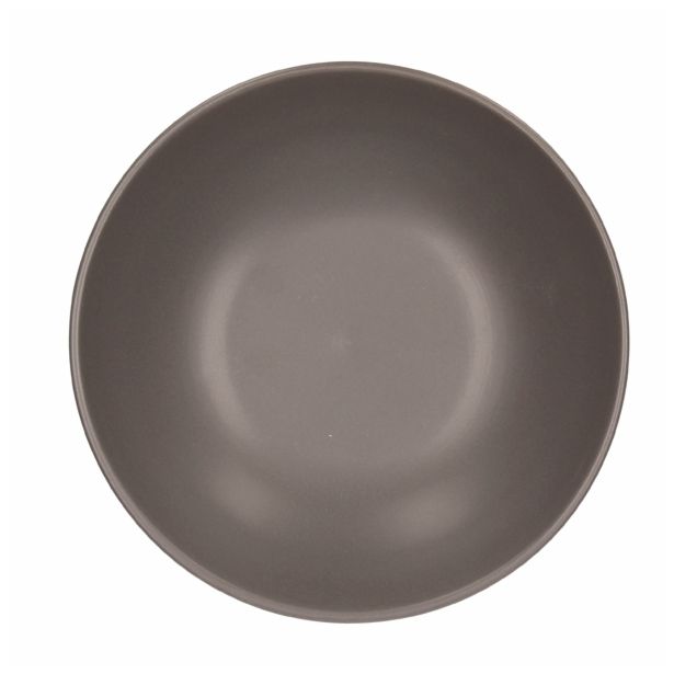 GLOBOKI KROŽNIK TOGNANA 20 CM RUSTICAL ANTRACIT