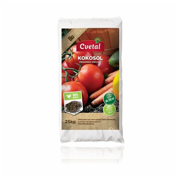 GNOJILO ZA PRIDELAVO CVETAL KOKOSOL 25