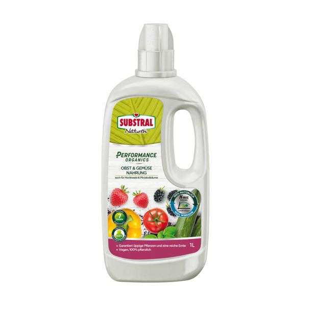 GNOJILO TEKOČE ZA SADNO DREVJE IN ZELENJAVO PERFORMANCE ORGANICS SUBSTRAL NATUREN 1 L