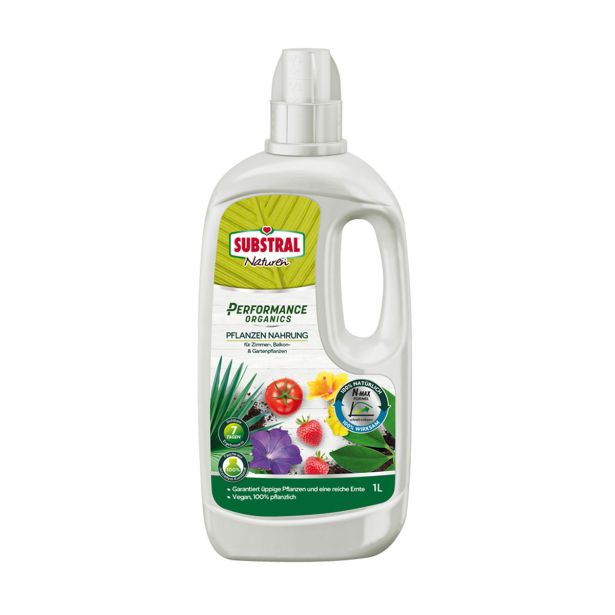 GNOJILO TEKOČE ZA SOBNE IN BALKONSKE RASTLINE PERFORMANCE ORGANICS SUBSTRAL NATUREN 1 L