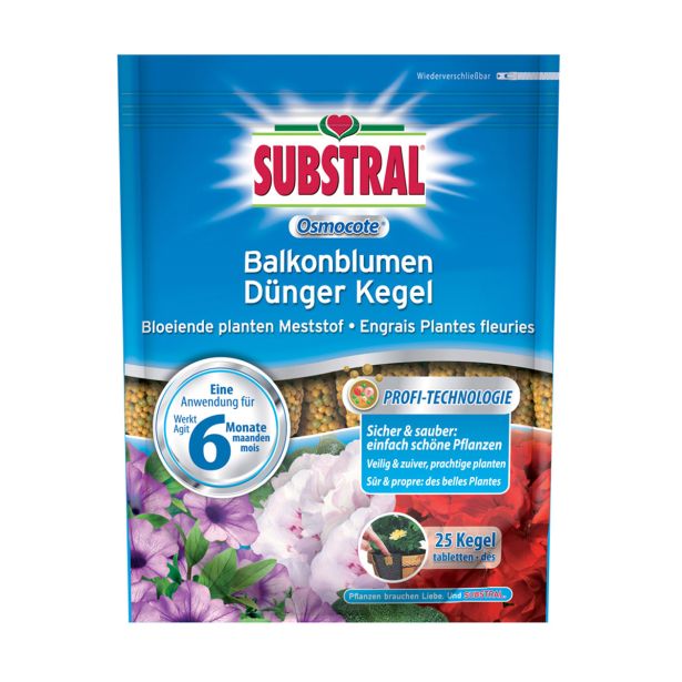 GNOJILO ZA BALKONSKE RASTLINE 25, SUBSTRAL OSMOCOTE